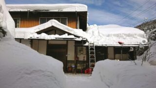 雪国の家